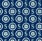 Licensed MLB Seattle Mariners Blue Cotton 6655-B Fabric by the Yard